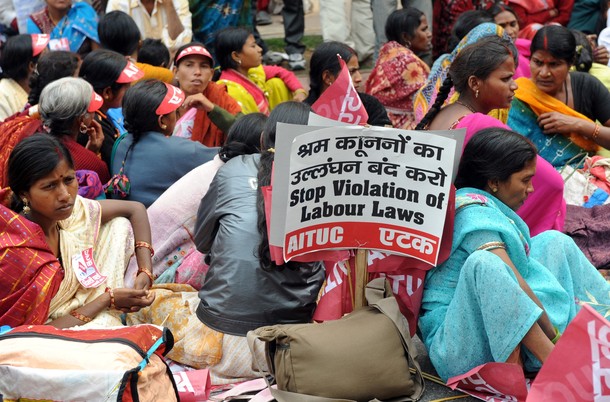 Протесты в Нью-Дели 23 февраля 2011