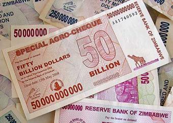 ЦБ Зимбабве ввел купюру номиналом в 50 млрд долларов