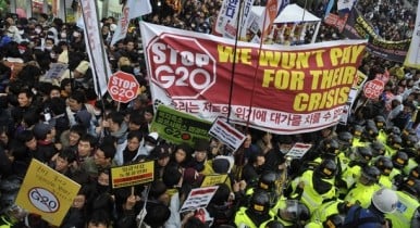 В Южной Корее начал работу саммит G-20