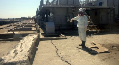 На японской АЭС обнаружили утечку радиоактивной воды в море