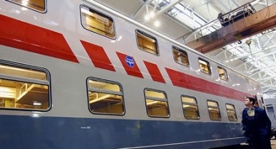 «Укрзалiзниця» договаривается о выпуске двухэтажных вагонов в Украине