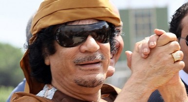 Россия заступилась за Каддафи