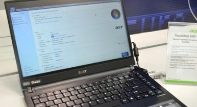 Acer намерен запустить «ультрабук» в конце года