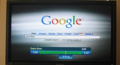 Телевизионный сервис Google TV.