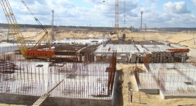 Строительство АЭС в Беларуси.