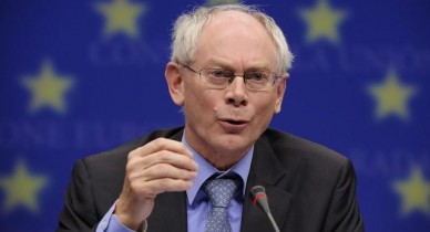 Херман ван Ромпей, саммит еврозоны, увеличить потенциал антикризисного фонда в 4-5 раз, глава Евросовета Херман ван Ромпей. 