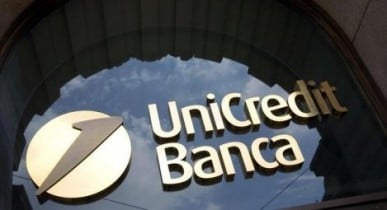 Работа банка UniCredit, UniCredit ждет эффекта от кредитов ЕЦБ к февралю.