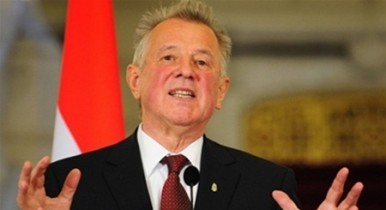 Президент Венгрии Пал Шмитт.