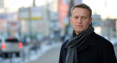 Российский блогер и общественный деятель Алексей Навальный.
