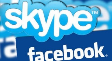 Skype и Facebook, Skype предложил пользователям Facebook делиться смайлами.