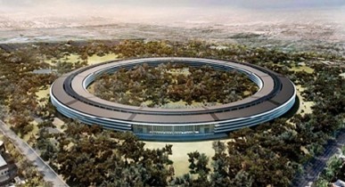 Apple строит «космическую станцию» (фото)