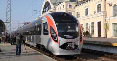 Поезд Hyundai поломался восемь раз с момента запуска в Украине.