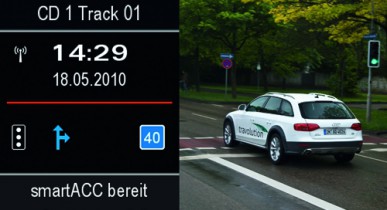 Машины Audi научили «общаться» со светофорами.