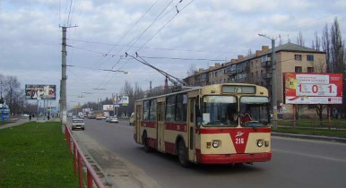 Киевские троллейбусы оснастили камерами наблюдения.