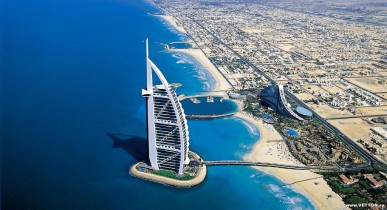 Дубай принял рекордное число туристов.