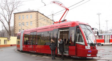 В киевских трамваях появится Wi-Fi.