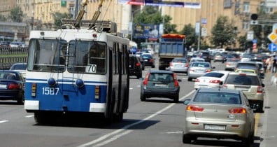 В Киеве появятся отдельные полосы движения для общественного транспорта.