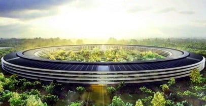 Apple построит «космическую» штаб-квартиру за 5 миллиардов.