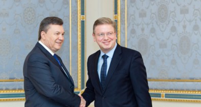 Янукович встретился с Фюле.