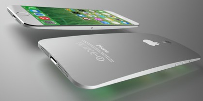 Дизайнер показал концепт iPhone 6 с крупным экраном.