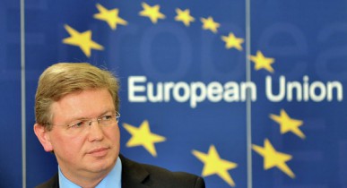 Европейский комиссар по вопросам расширения и европейской политики добрососедства Штефан Фюле