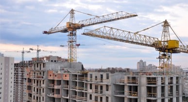 В этом году в Киеве построили недвижимости на 534 млн гривен.