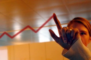 Индекс «Украинской биржи» вырос на 1,72%, а ПФТС опустился на 0,31%