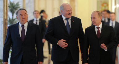 Россия, Беларусь и Казахстан объединились в союз