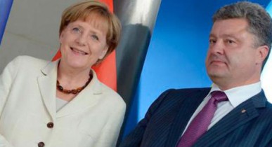 Порошенко и Меркель обсудили режим свободной торговли с ЕС