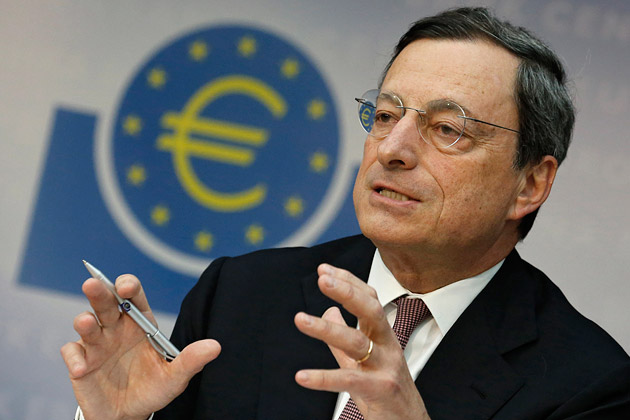 ЕЦБ понизил прогнозы роста ВВП еврозоны
