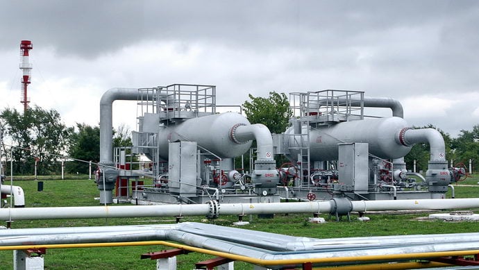 Количество газа в ПХГ Украины сократилось на 0,41%