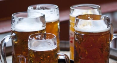 Производство пива в Украине за год сократилось на 7,6%.