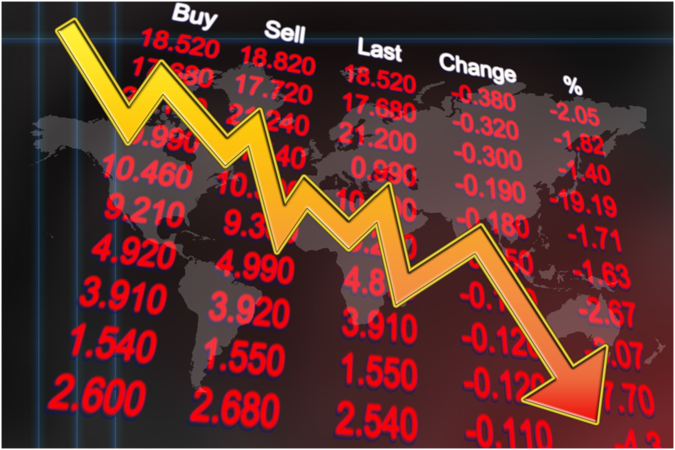 Причины падения фондового рынка