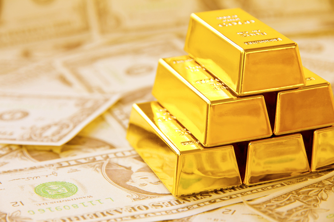 Цена на золото в Украине выросла, на серебро упала.