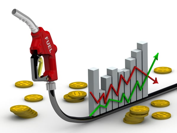 Средние цены на топливо снизились.