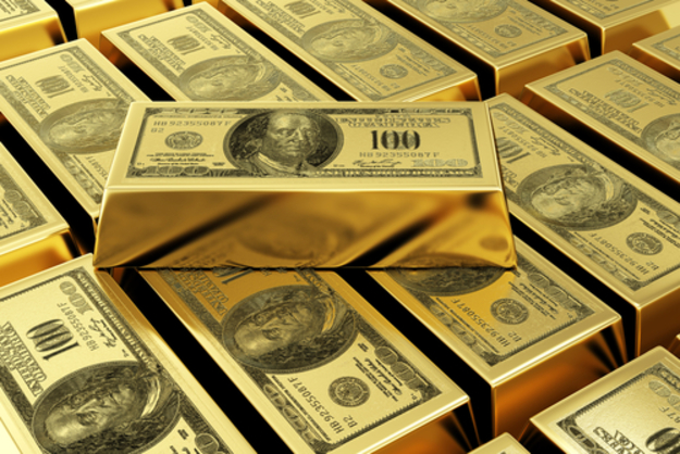 Стоимость золота в Украине снизилась.