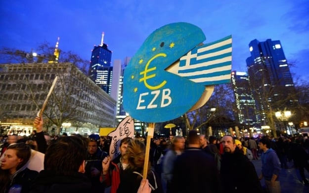 Европейский центральный банк пока не может определить сроки включения Греции в €80-миллиардную программу покупки активов.