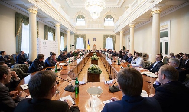 Глава Нацбанка Валерия Гонтарева и ее «замы» встретились с руководителями крупнейших банков.