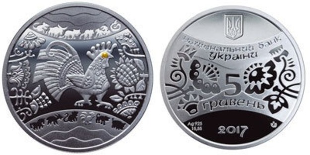 Национальный банк с 9 декабря вводит в обращение серебряную монету «Год петуха», сообщается на сайте регулятора.