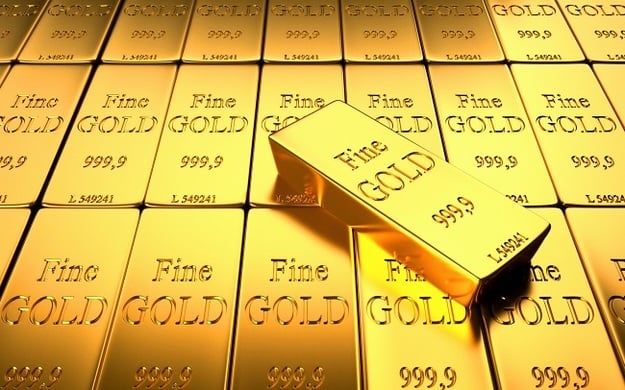 Национальный банк повысил курс золота, и курс серебра.