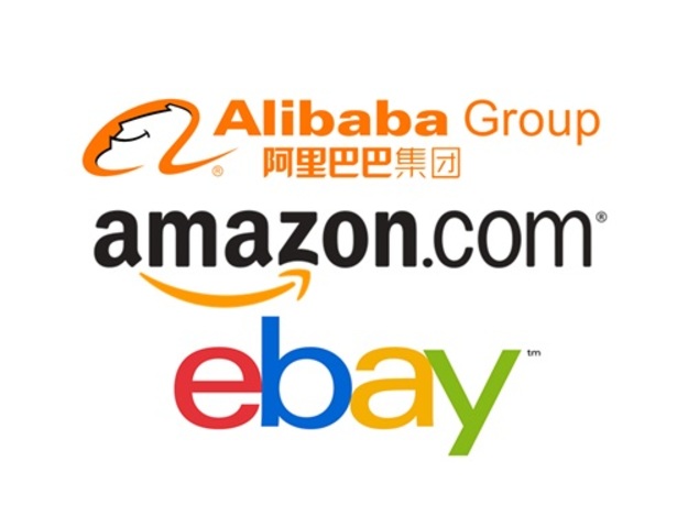Покупки с Amazon, eBay и Alibaba составляют 67% от всех международных покупок.