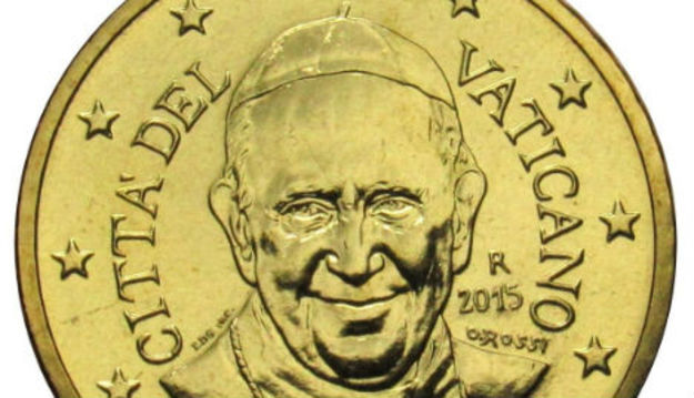 В начале марта Ватикан перестанет чеканить монеты евро с изображением Папы Римского Франциска, сообщает The Local.