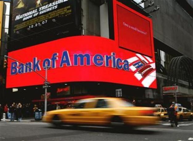 Квартальная прибыль Bank of America Corp увеличилась на 44%, чему способствовали более высокие процентные ставки, а также рост операций в сфере торговли.