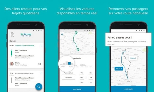 Французский стартап BlaBlaCar внедряет новое приложение и сервис – BlaBlaLines.