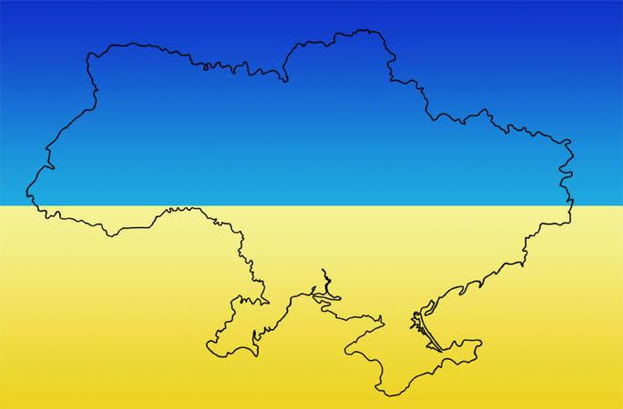 Финансовая карта Украины.