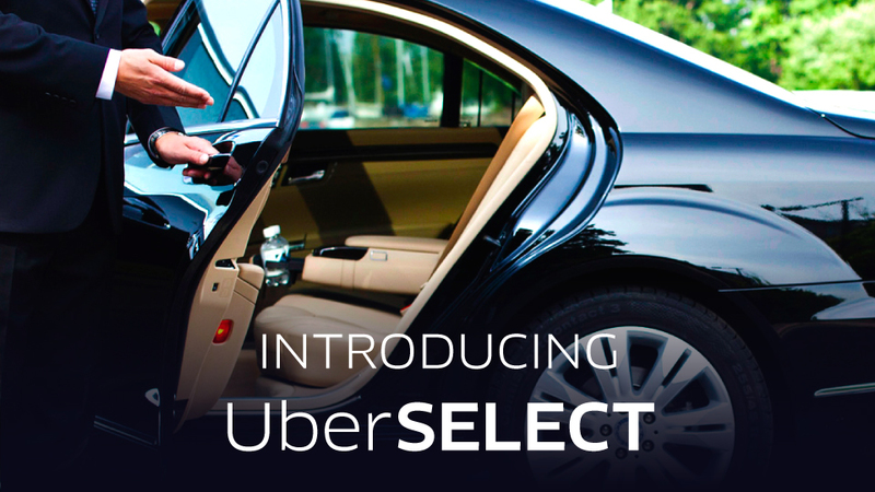 Сервис вызова такси Uber запустил услугу повышенной комфортности UberSelect в Одессе.