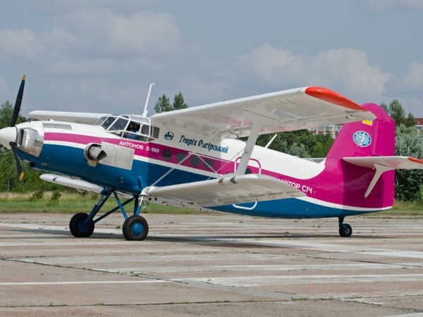 Вчера, 31 августа, на авиазаводе имени Антонова состоялась презентация нового самолета Ан-2-100.