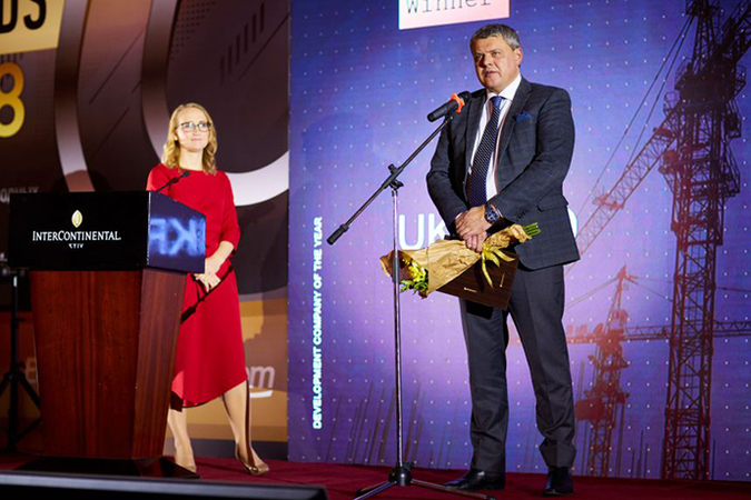 Компанія «Укрбуд Девелопмент» отримала премію EE Real Estate Project Awards в категорії «Девелоперська компанія року».