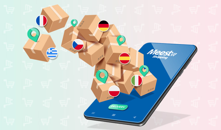 Сервіс доставки покупок з інтернет-магазинів Європи та США Meest Shopping доставлятиме товари з онлайн-майданчиків Канади додому, або в найближче відділення Meest.