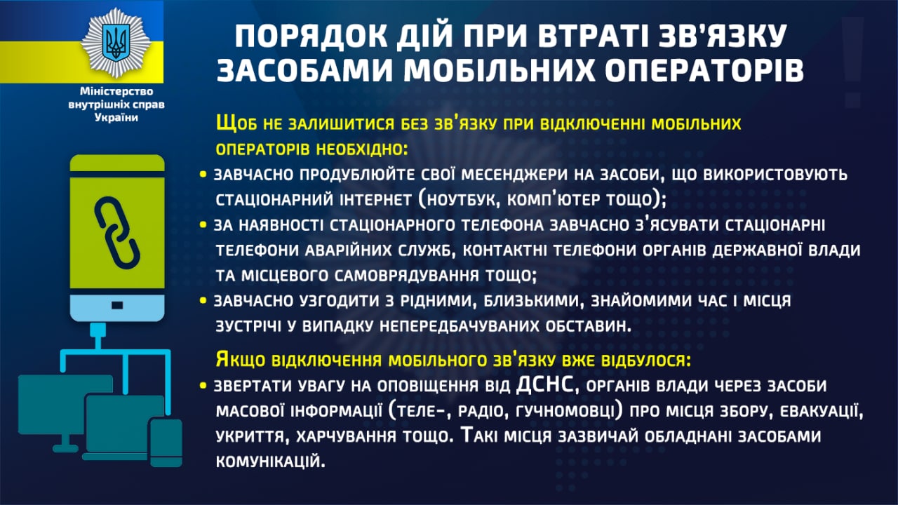 Что делать при потере мобильной связи. В МВД дали советы — Минфин